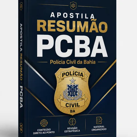 Capa da Apostila Resumão PCBA 2026