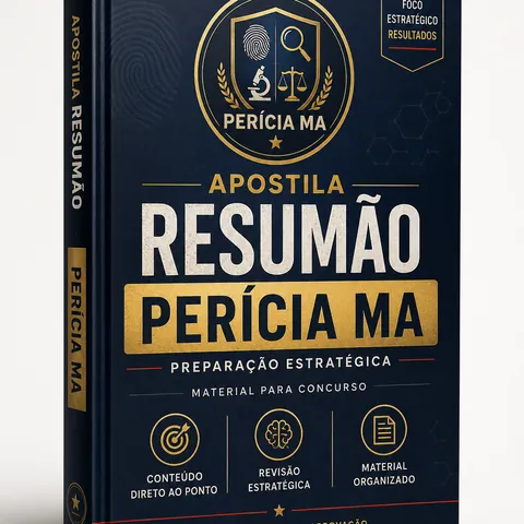 Capa da Combo do Aprovado Perícia MA 2026